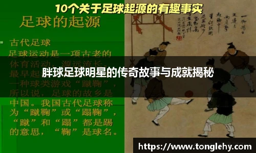 胖球足球明星的传奇故事与成就揭秘